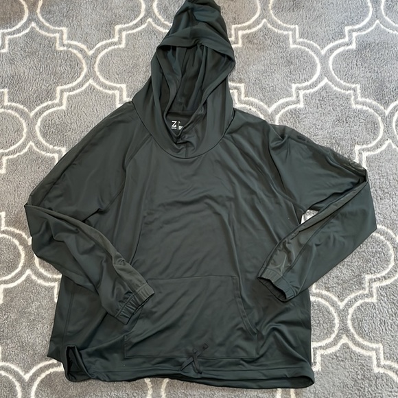 Zella Performance Hoodie Women’s Green large - Picture 2 of 6